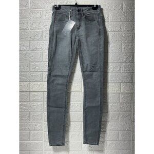 G-Star RAW Midge Zip Mid Skinny Jeans Denim Blue Wash Womens Size 26 x 32